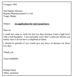 Joining and Resignation Letters and Leave of Absence Letters. 7 Joining and Resignation Letters and Leave of Absence Letters.