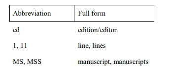 Technique of writing footnotes