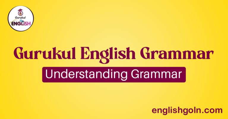Understanding Grammar