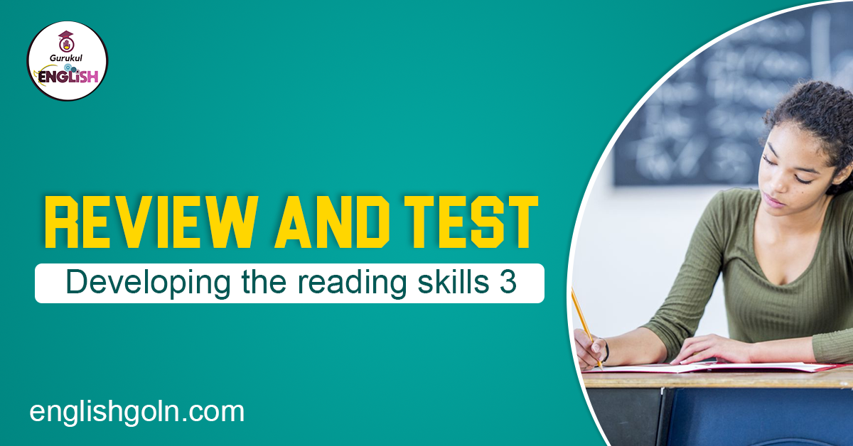 Review and test 1 Review and test 3