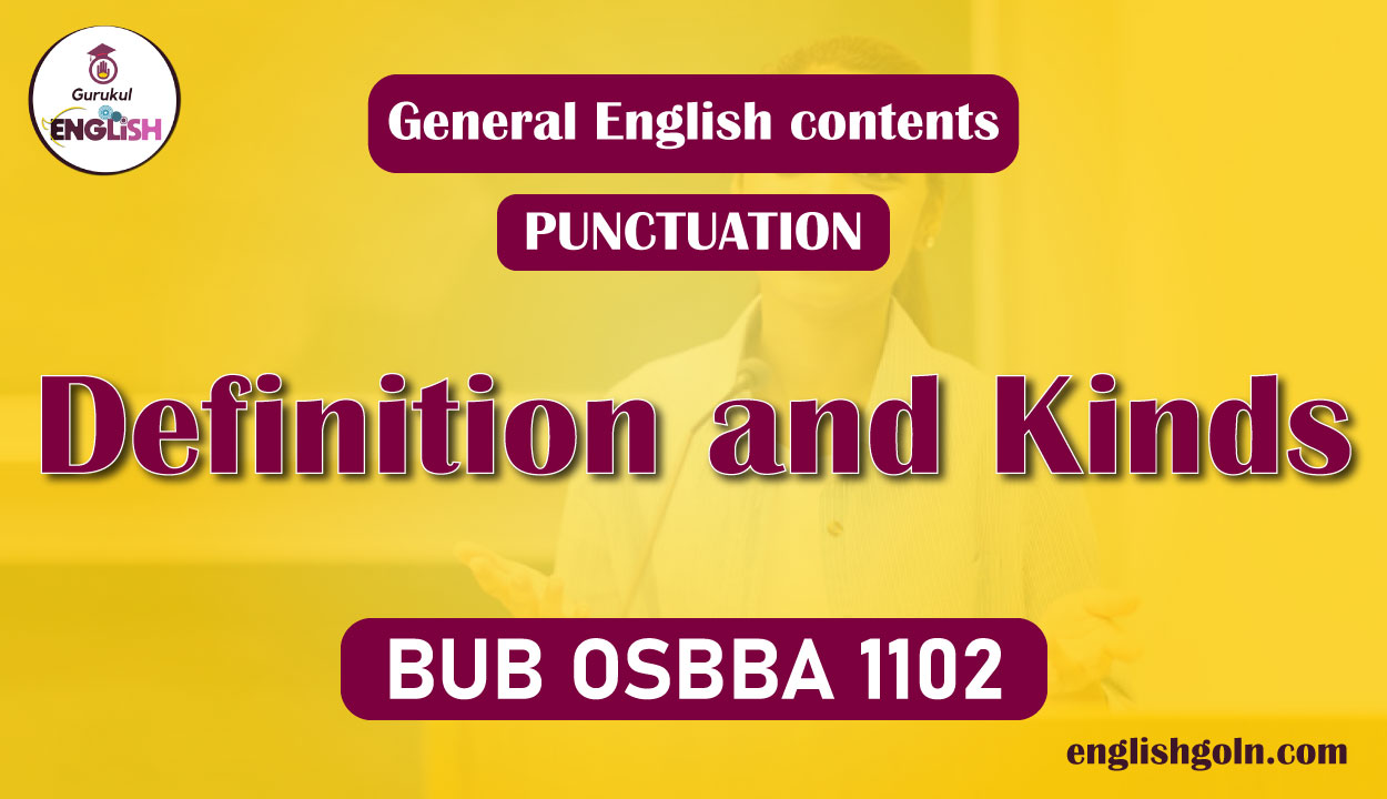 Definition and Kinds 1 Definition and Kinds