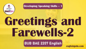 Greetings and Farewells 4 Greetings and Farewells-2