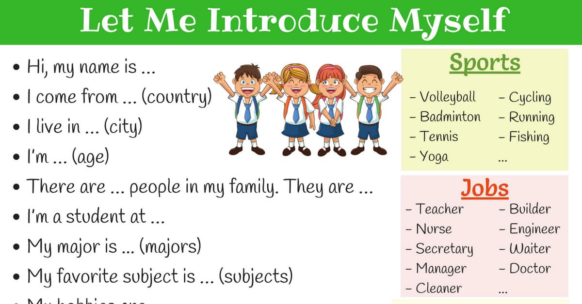 Self Introduction English 1 Self Introduction English | Communicative English