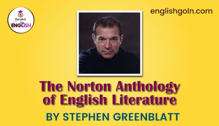 The Norton Anthology of English Literature by Stephen Greenblatt